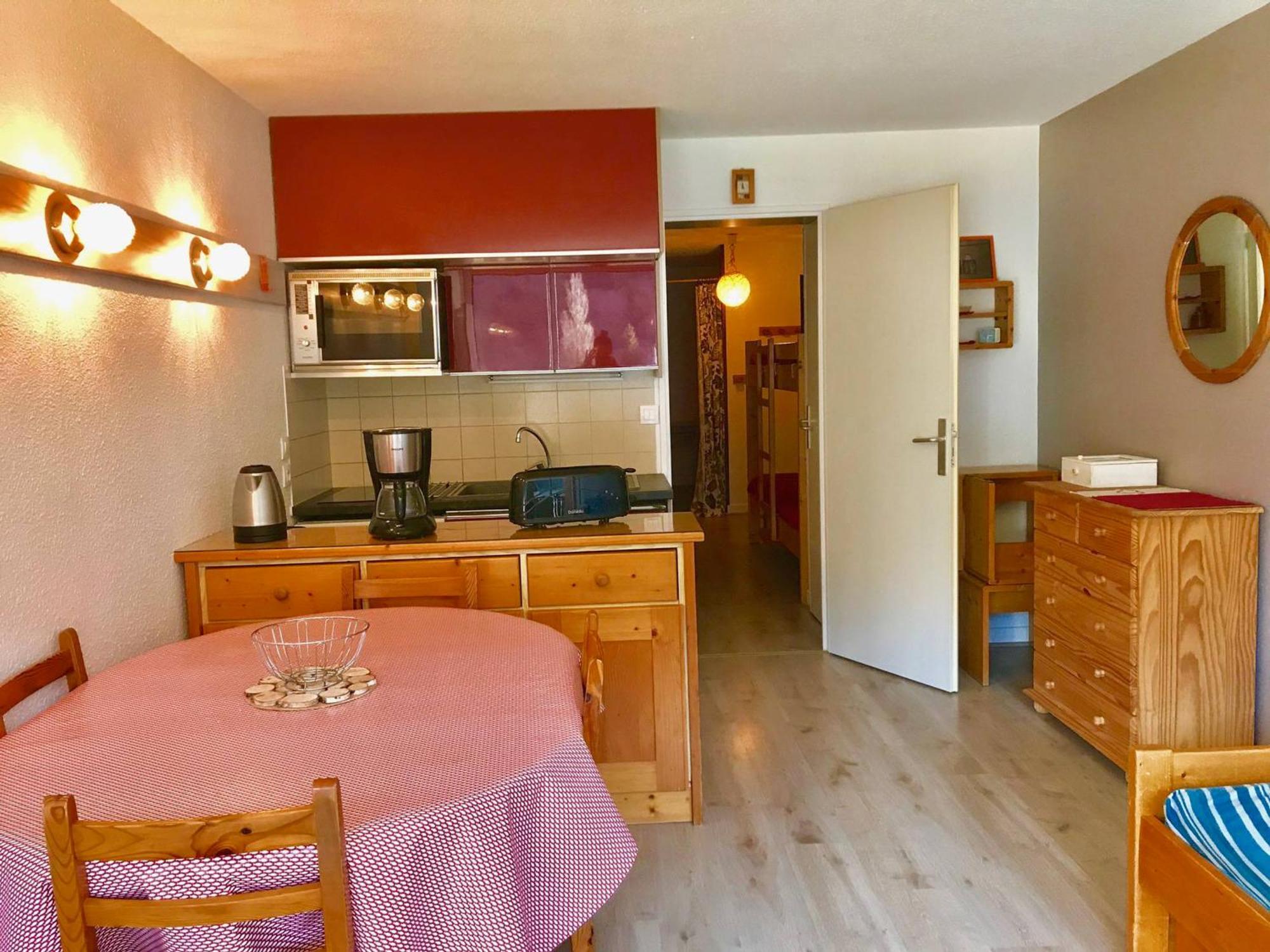 Studio Cabine Avec Balcon Proche Centre Et Pistes, Parking Et Navette Gratuite - Fr-1-515-98 Villard-de-Lans Luaran gambar